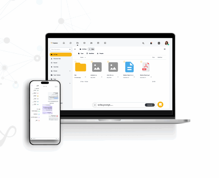 ٦ طرق يرفع بها V.connct Space مستوى أمان البيانات