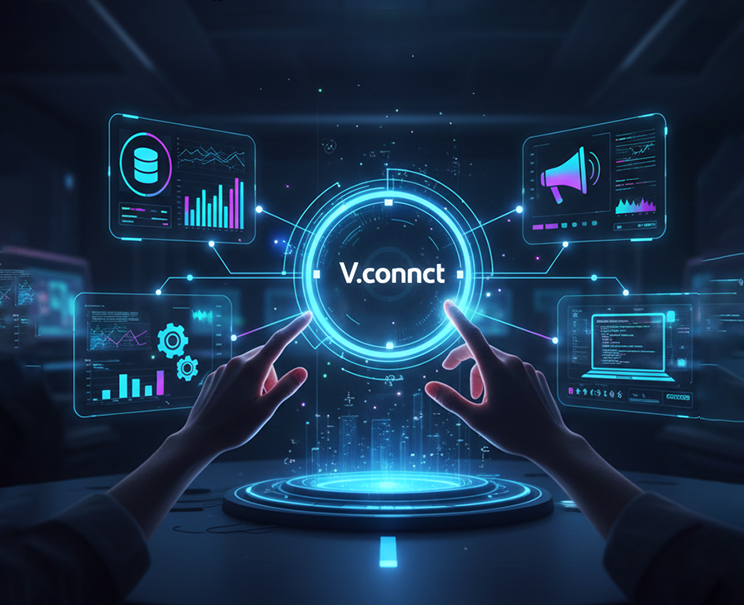 ٥ طرق يحول بها الذكاء الاصطناعي في V.connct نقاشات الاجتماعات إلى بيانات قابلة للتنفيذ